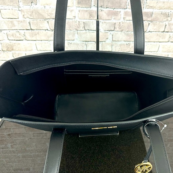 MICHAEL KORS PRATT LARGE MK MONOGRAM TOTE SHOULDER BAG PURSE $498 - Picture 6 of 7